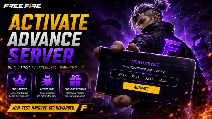 How to activate Free Fire Advance Server with code