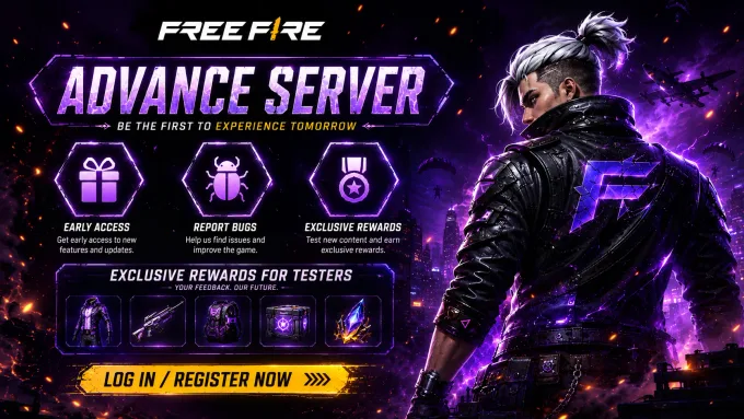 Free Fire Advance Server bug report and tester rewards