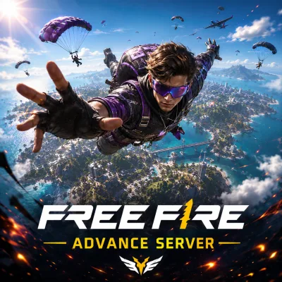 Free Fire Advance Server cinematic hero with Free Fire characters