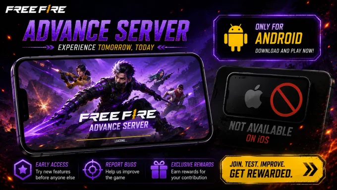 Android only Free Fire Advance Server Android only